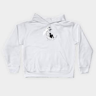 moon girl Kids Hoodie